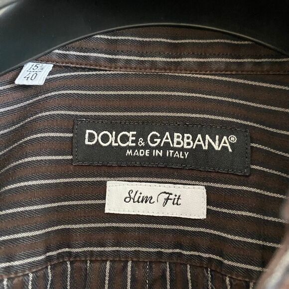 Vintage Dolce & Gabbana Cropped Oxford / Button Down - Picture 5 of 9